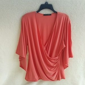 Coco Bianco Crossover Blouse xl